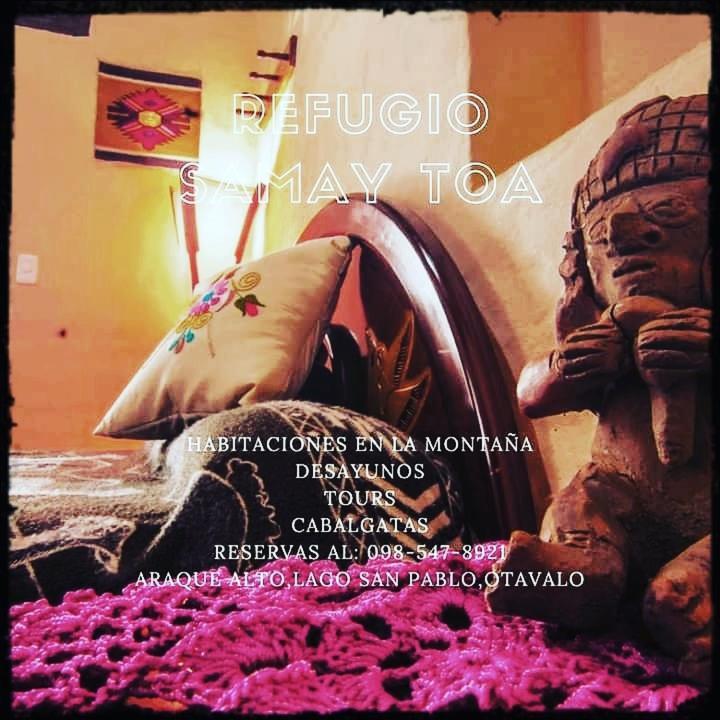 Samay Toa Hotel Otavalo Buitenkant foto