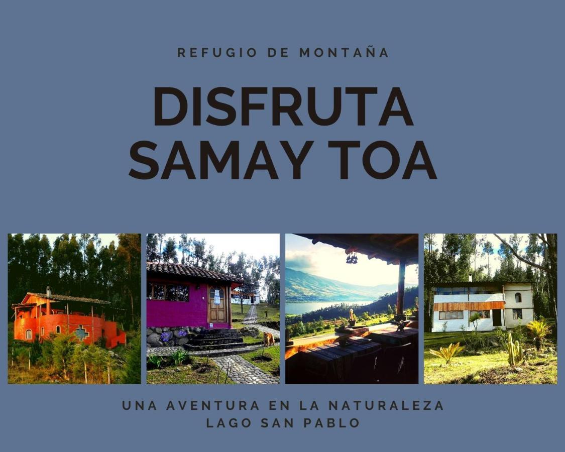 Samay Toa Hotel Otavalo Buitenkant foto