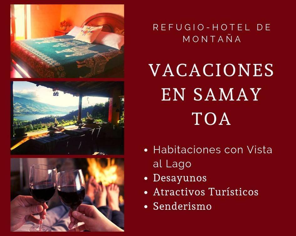 Samay Toa Hotel Otavalo Buitenkant foto